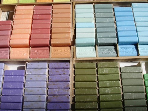 I've been seen many colourful soaps lately