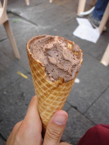 Apparently this is the best icecream of Nice