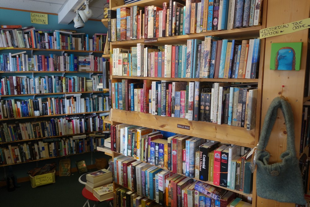 A second hand bookshop in Bandon